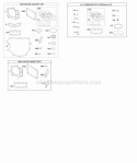 EngineValve Gasket Set Carburetor Overhaul Kit Diagram and Parts List for 49L977-0001-G5  Briggs and Stratton Engine
